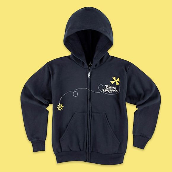 Disneyland Resort Hoodie Mickey & Friends Pirates Of The Caribbean Zip Size Medi - Picture 1 of 4